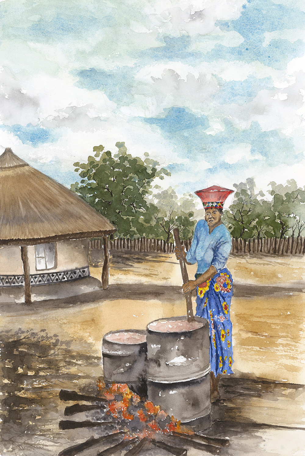 Umqombothi (The African Traditional Beer) by Fanele Sibanda (2024)-Limited edition