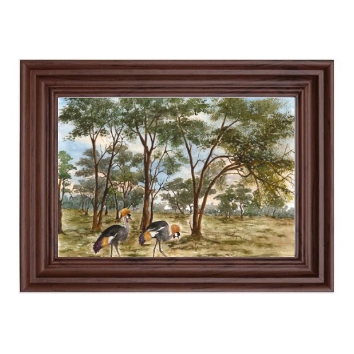 The Artist & the Crowned Cranes of 10 Acres- series 2 by Fanele Sibanda (2025)-Limited edition - Image 4