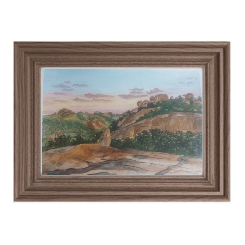 The Magnificent Matopo Hills- 1 by Fanele Sibanda (2024) (2024)-Limited edition - Image 5