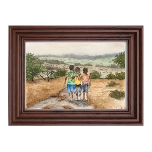 Ten Miles to School-by Fanele Sibanda (2024)-Limited edition - Image 4