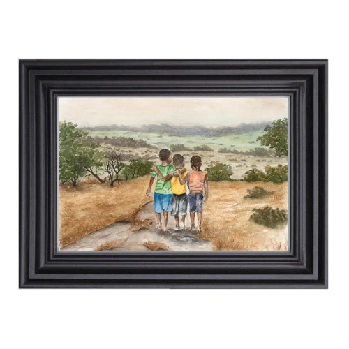 Ten Miles to School-by Fanele Sibanda (2024)-Limited edition - Image 3