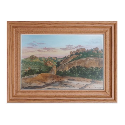 The Magnificent Matopo Hills- 1 by Fanele Sibanda (2024) (2024)-Limited edition - Image 3