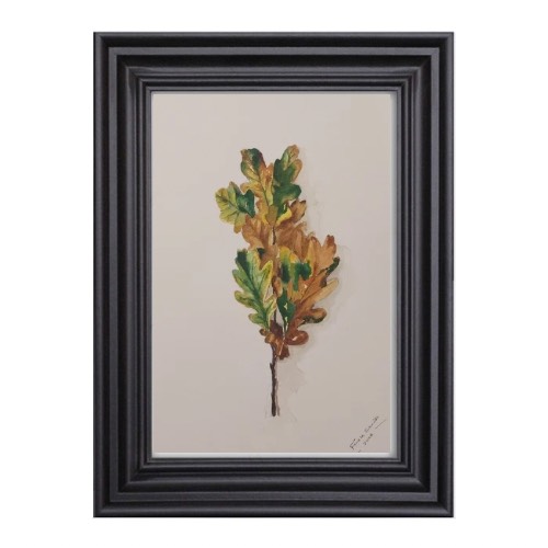 Dried Oak Leaves- 1 by Fanele Sibanda (2024)-Limited edition - Image 4