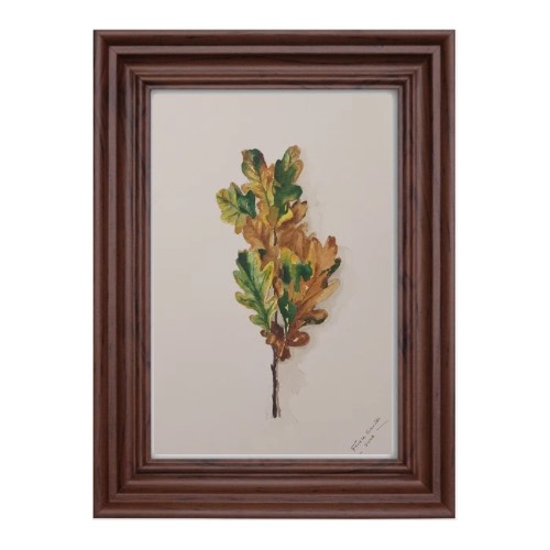 Dried Oak Leaves- 1 by Fanele Sibanda (2024)-Limited edition - Image 5