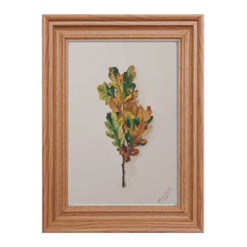 Dried Oak Leaves- 1 by Fanele Sibanda (2024)-Limited edition - Image 3