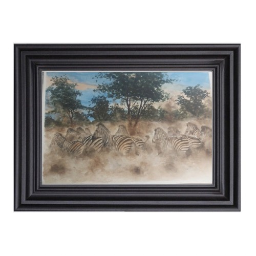 The Zebras Stampede-by Fanele Sibanda (2024)-Limited edition - Image 4