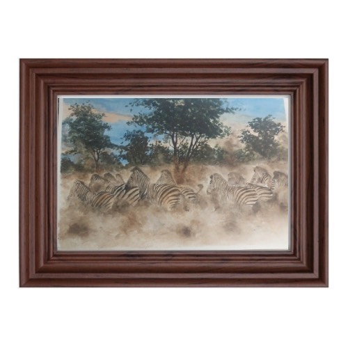 The Zebras Stampede-by Fanele Sibanda (2024)-Limited edition - Image 5