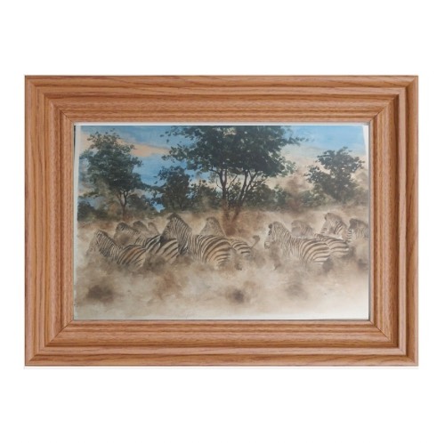 The Zebras Stampede-by Fanele Sibanda (2024)-Limited edition - Image 3