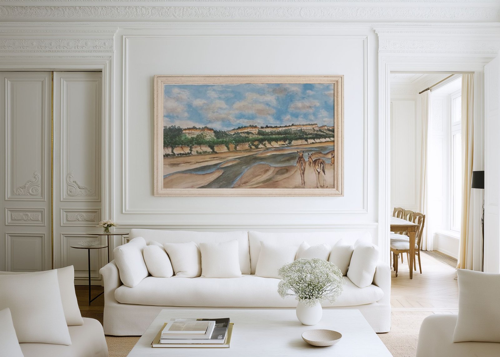 Spingboks on the Runde Riverbed 1 by Fanele Sibanda (2024)-Limited edition - Image 7