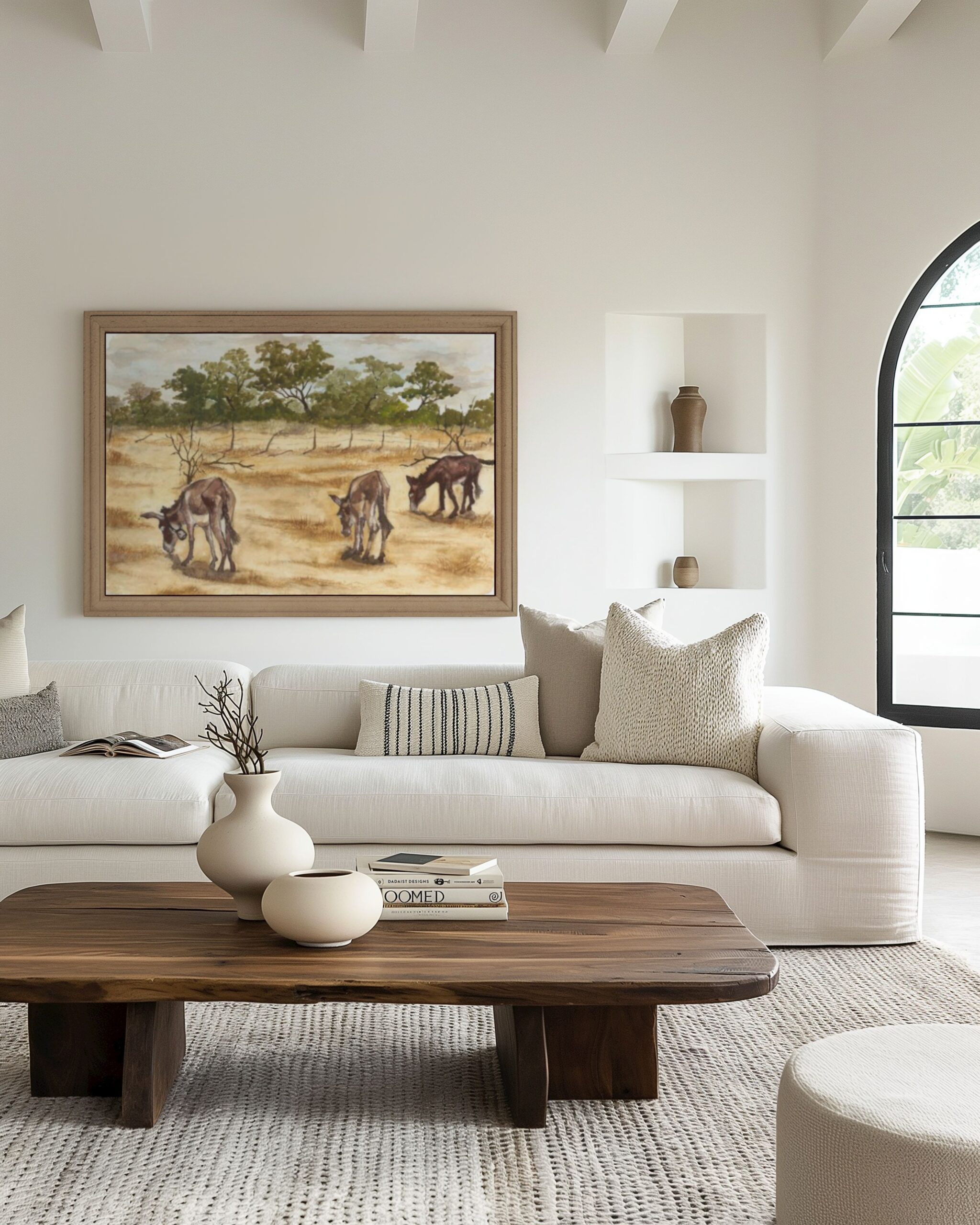 Three Brothers (Charlie, Jack & Speed) by Fanele Sibanda (2024)-Original Painting - Image 5