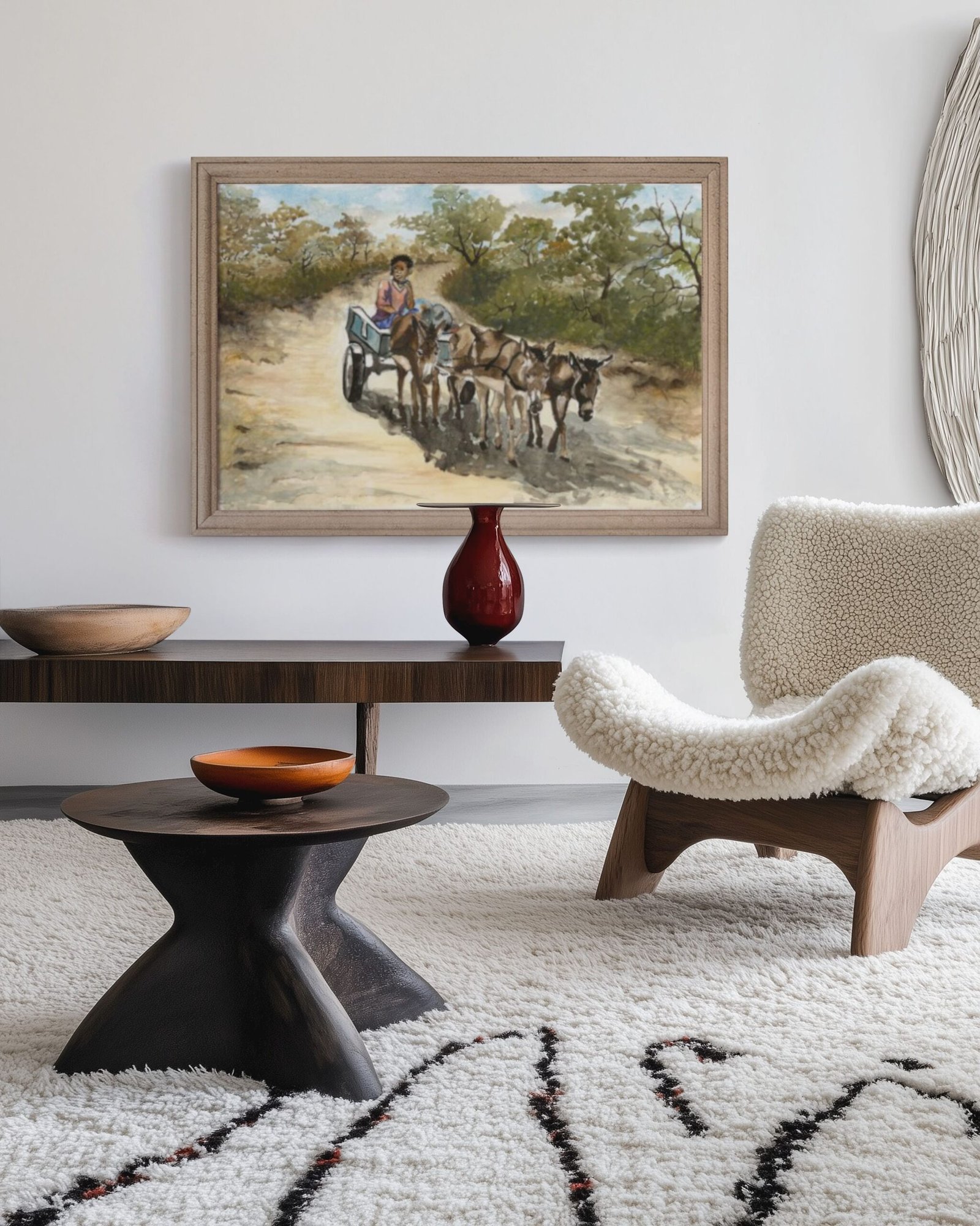 The Scotchcart Journey- 2 by Fanele Sibanda (2023)-Limited edition giclee fine art print - Image 6