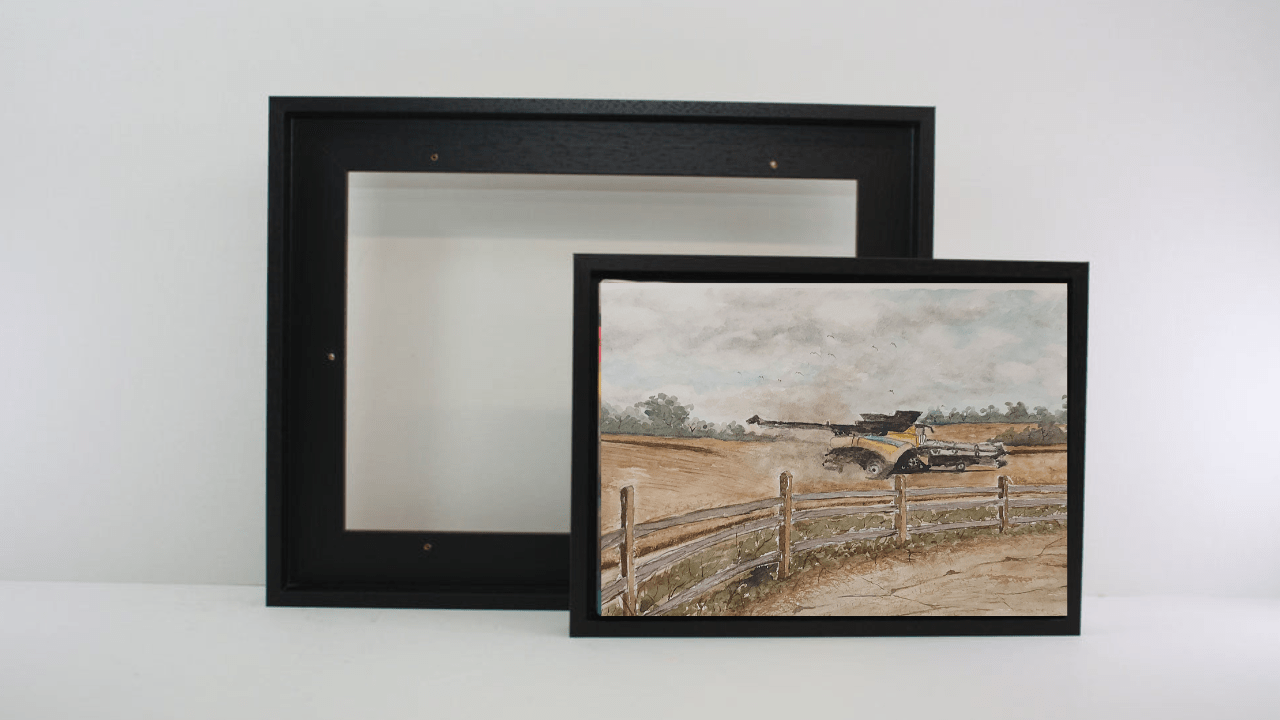 Wheat Harvesting Under the Bobbing Skies-Kent 3 by Fanele Sibanda (2022)-Limited edition canvas print - Image 4