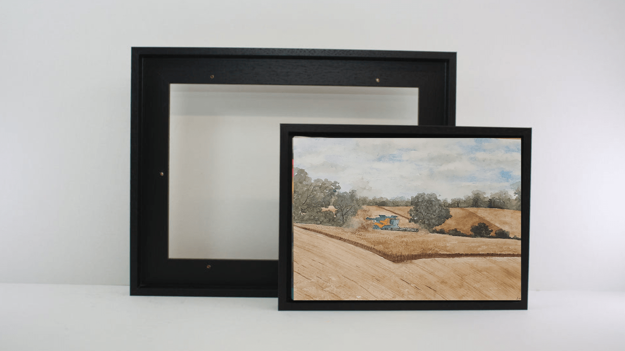 Wheat Harvesting Under the Bobbing Skies-Kent 1 by Fanele Sibanda (2023)-Limited edition canvas print - Image 4
